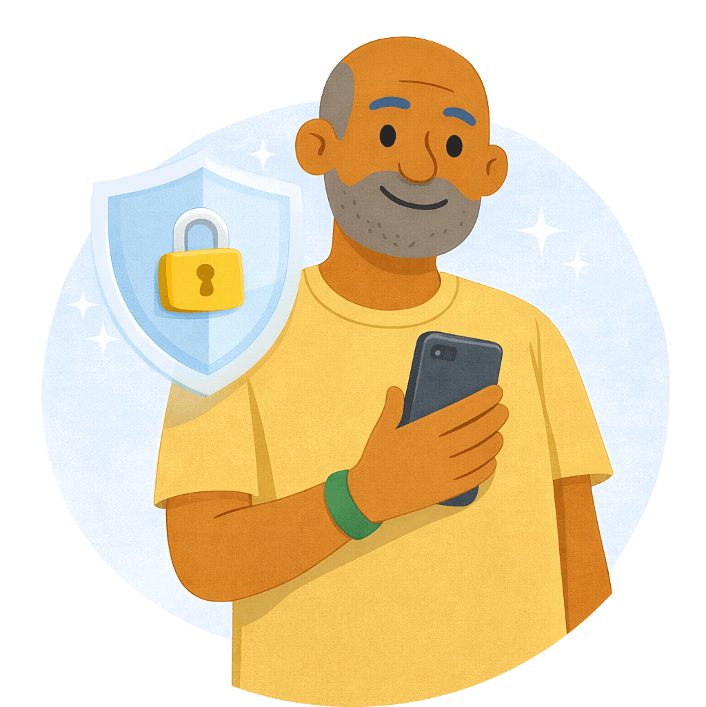 Ilustração de Privacidade